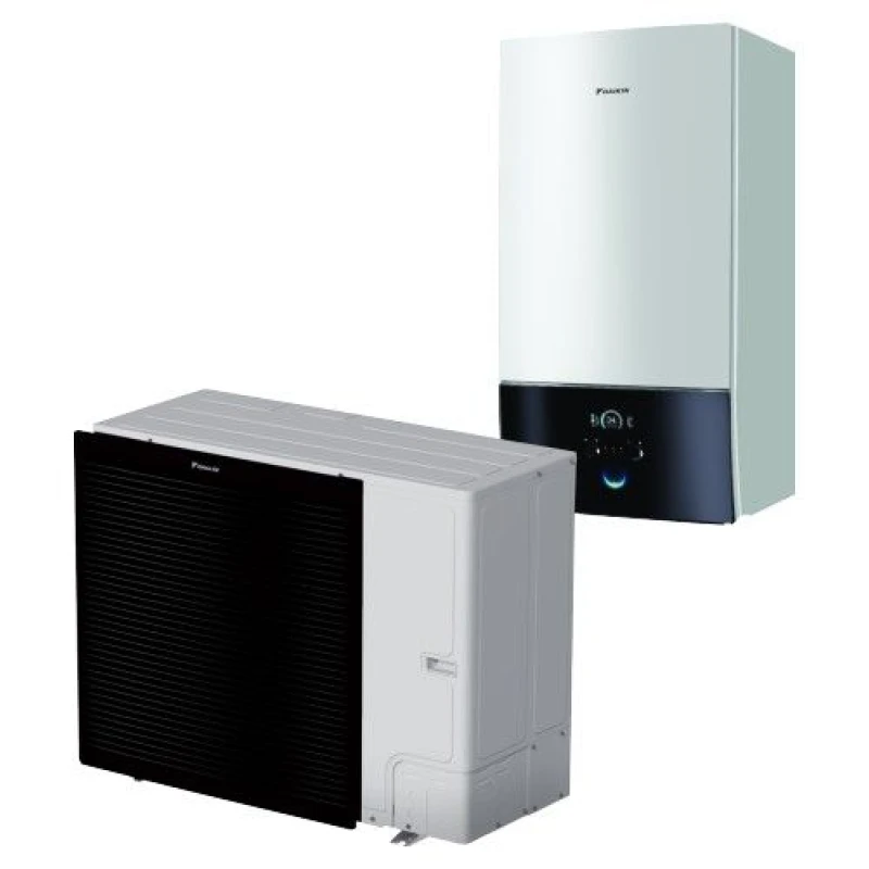 Daikin Altherma 14 kw bi bloc warmtepomp + backup heater van 6 kW